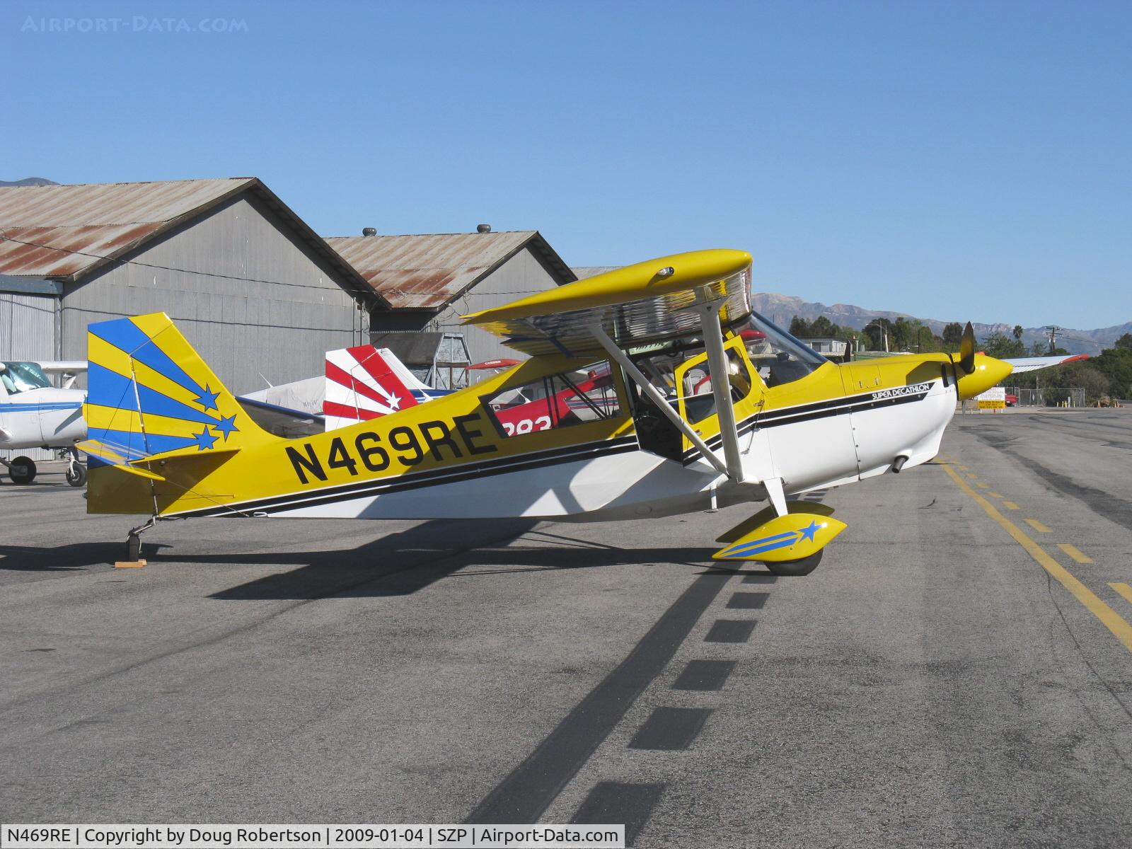 N469RE, 1998 American Champion 8KCAB Super Decathlon C/N 815-98, 1998 American Champion 8KCAB SUPER DECATHLON, Lycoming AEIO-360 180 Hp