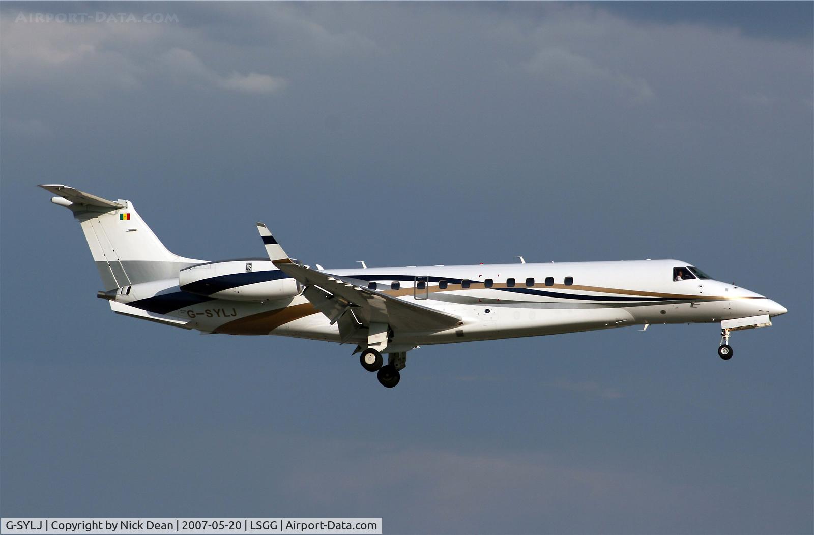 G-SYLJ, 2005 Embraer EMB-135BJ Legacy C/N 14500937, LSGG