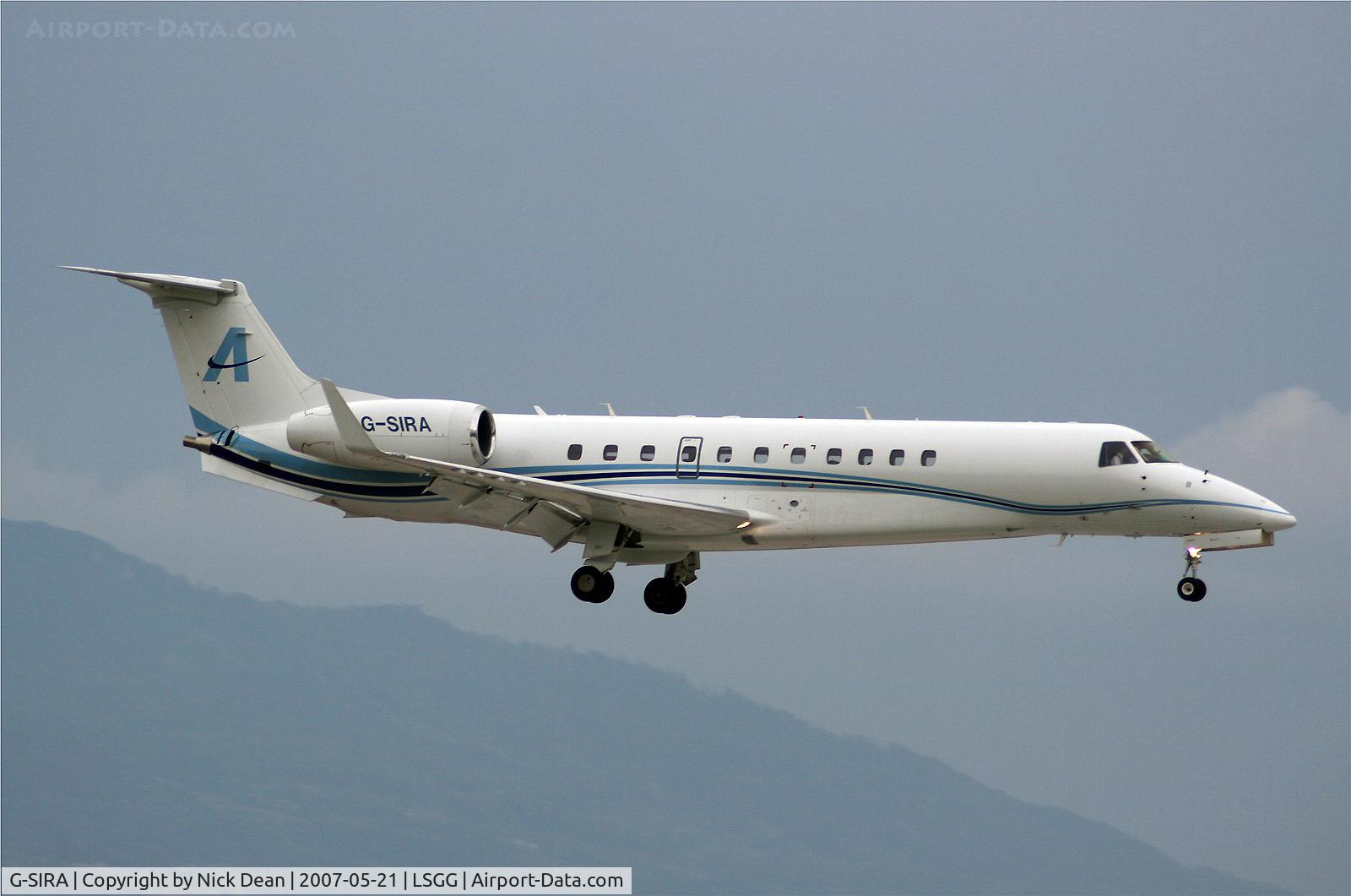 G-SIRA, 2004 Embraer EMB-135BJ Legacy C/N 14500832, LSGG