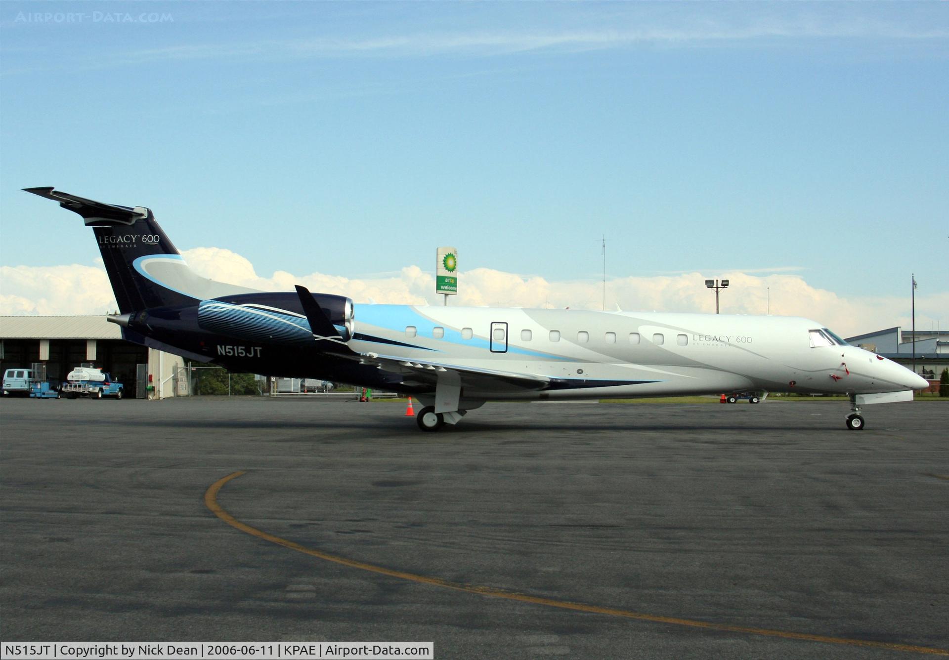 N515JT, 2006 Embraer EMB-135BJ Legacy C/N 14500950, KPAE