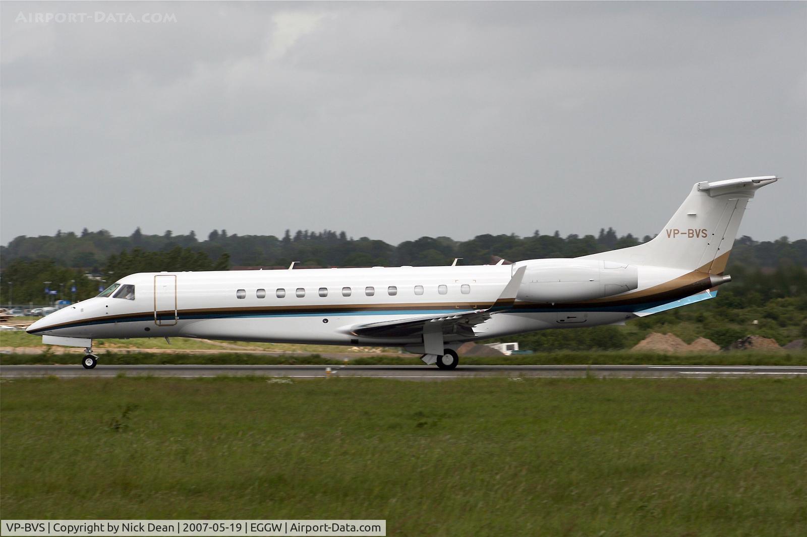 VP-BVS, 2006 Embraer EMB-135BJ Legacy 600 C/N 14500979, EGGW
