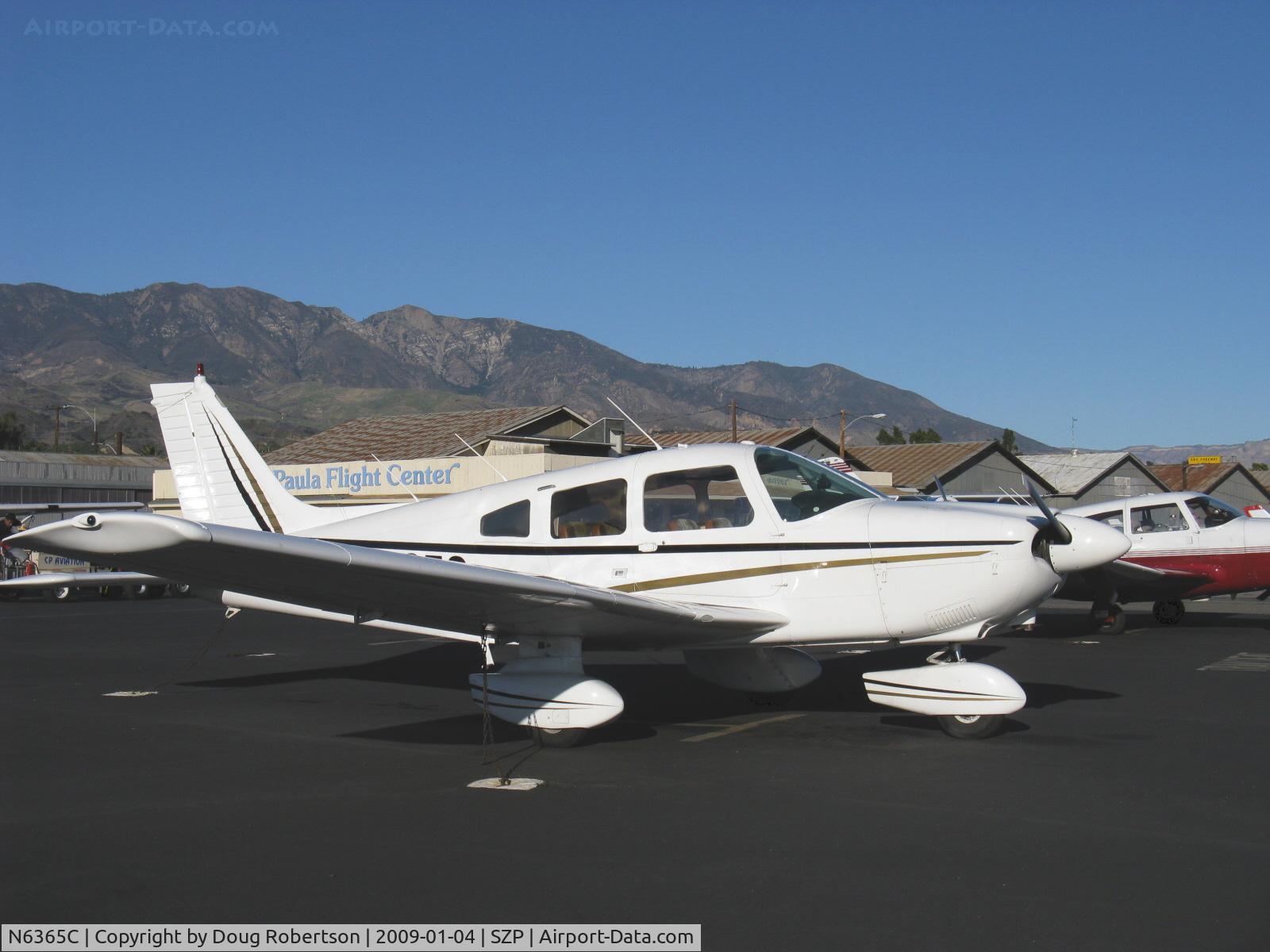 N6365C, 1978 Piper PA-28-181 C/N 28-7890366, 1978 Piper PA-28-!8! ARCHER II, Lycoming O&VO-360 180 Hp