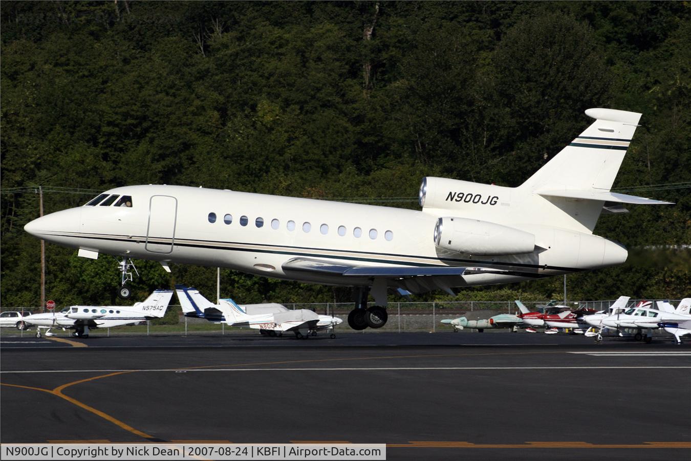 N900JG, 2006 Dassault Falcon 900EX C/N 168, KBFI
