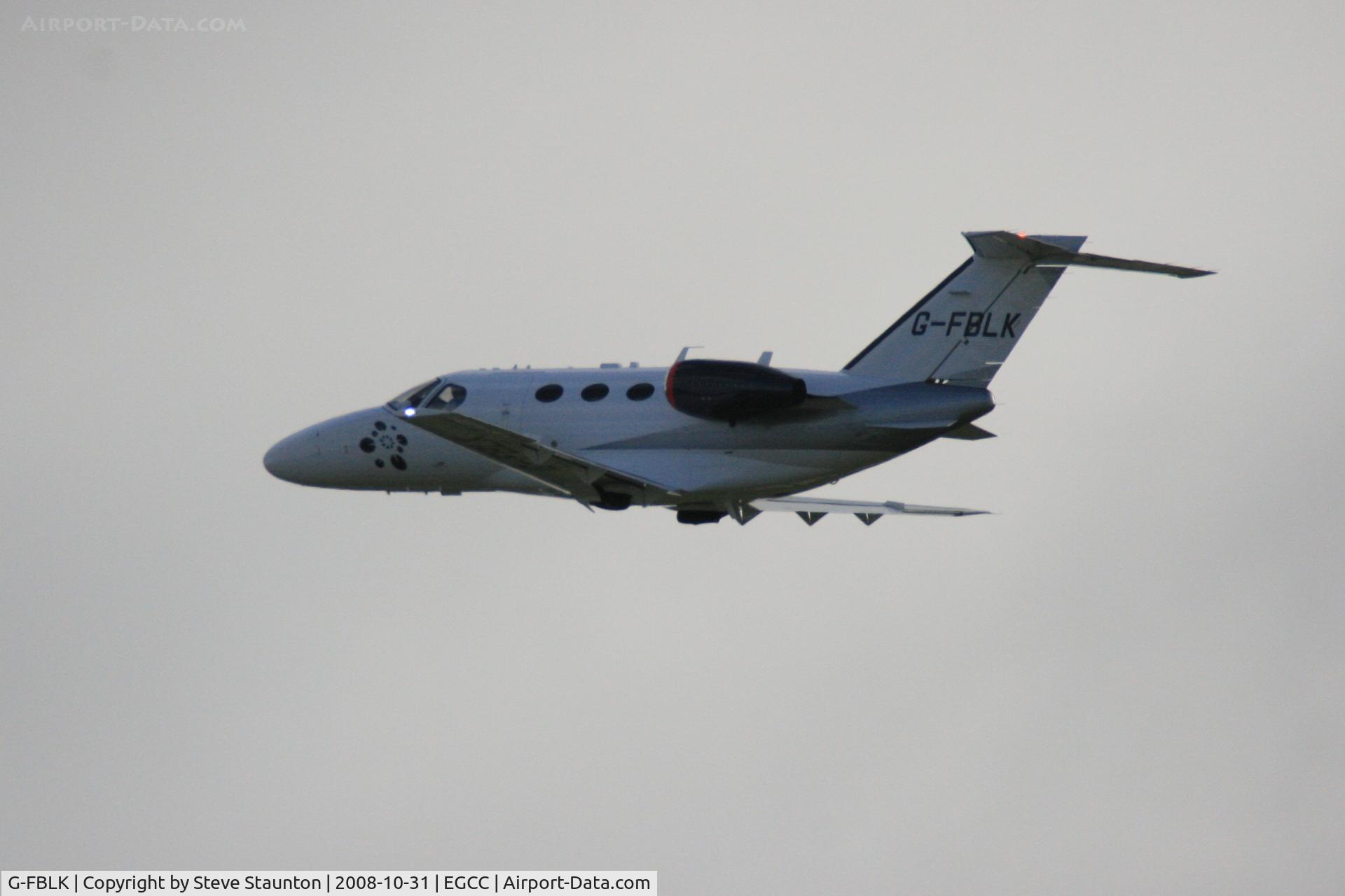 G-FBLK, 2007 Cessna 510 Citation Mustang Citation Mustang C/N 510-0027, Taken at Manchester Airport, October 2008