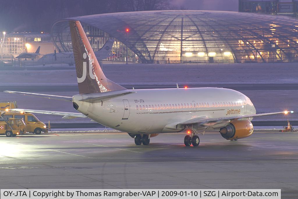 OY-JTA, 1987 Boeing 737-33A C/N 23631, Jettime Boeing 737-300