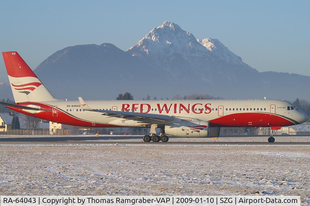 RA-64043, 2008 Tupolev Tu-204-100S C/N 64043, Redwings Tupolev 204