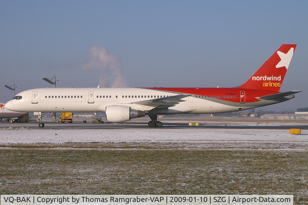 VQ-BAK, 1995 Boeing 757-2Q8 C/N 26332, Nordwind Airlines Boeing 757-200