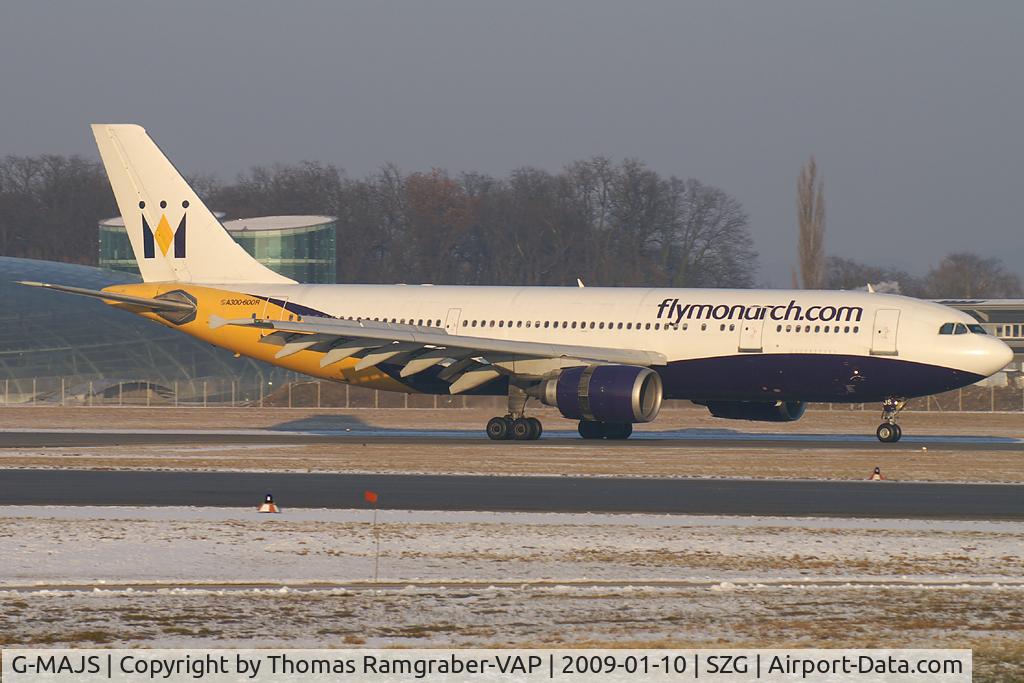 G-MAJS, 1991 Airbus A300B4-605R C/N 604, Monarch Airlines Airbus A300
