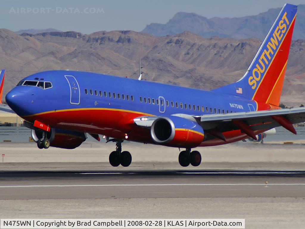 N475WN, 2004 Boeing 737-7H4 C/N 32474, Delta Airlines / 1996 Boeing 757-2Q8