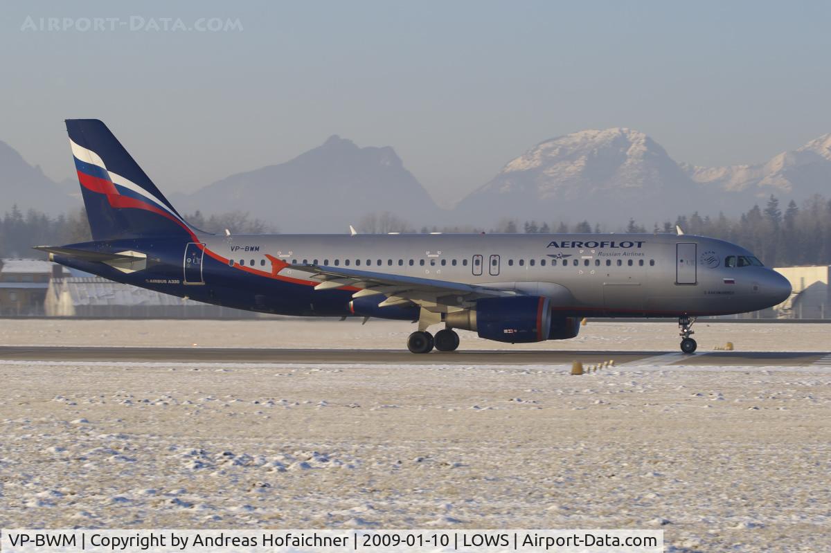 VP-BWM, 2004 Airbus A320-214 C/N 2233, Aeroflot