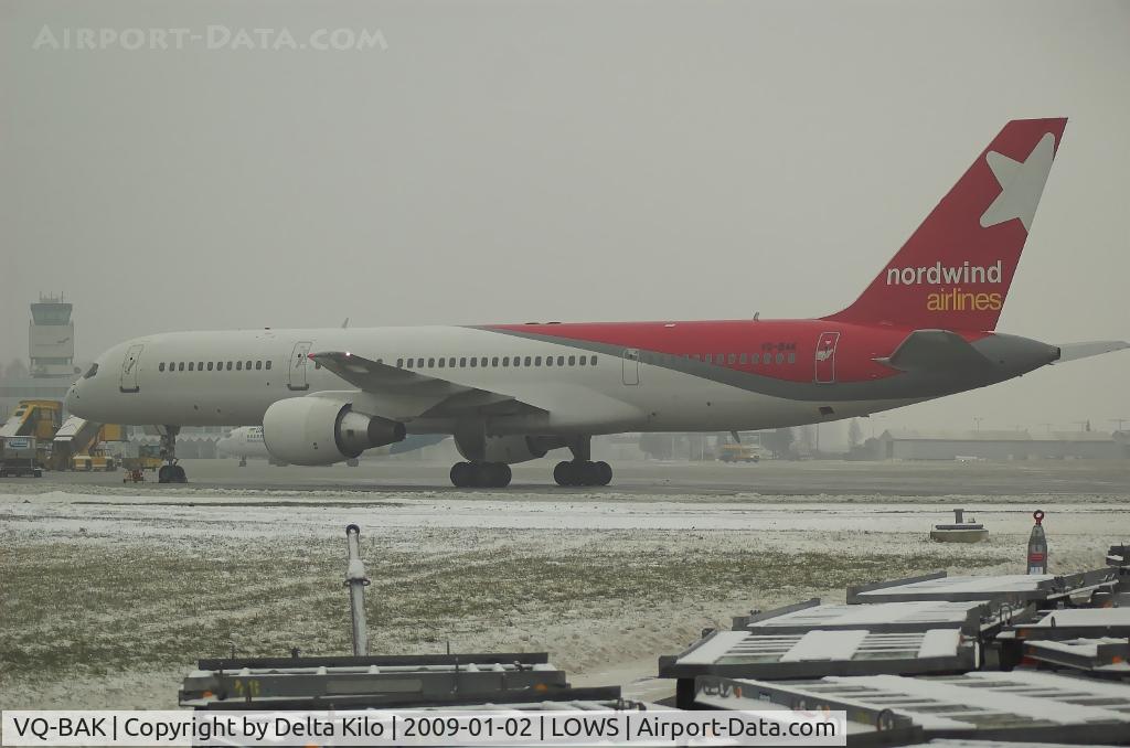 VQ-BAK, 1995 Boeing 757-2Q8 C/N 26332, Nordwind Airlines  Boeing 757-2Q8