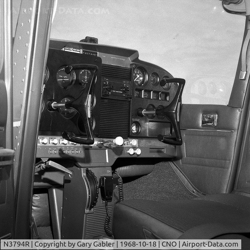 N3794R, 1966 Cessna 172H C/N 17255594, Cockpit View
