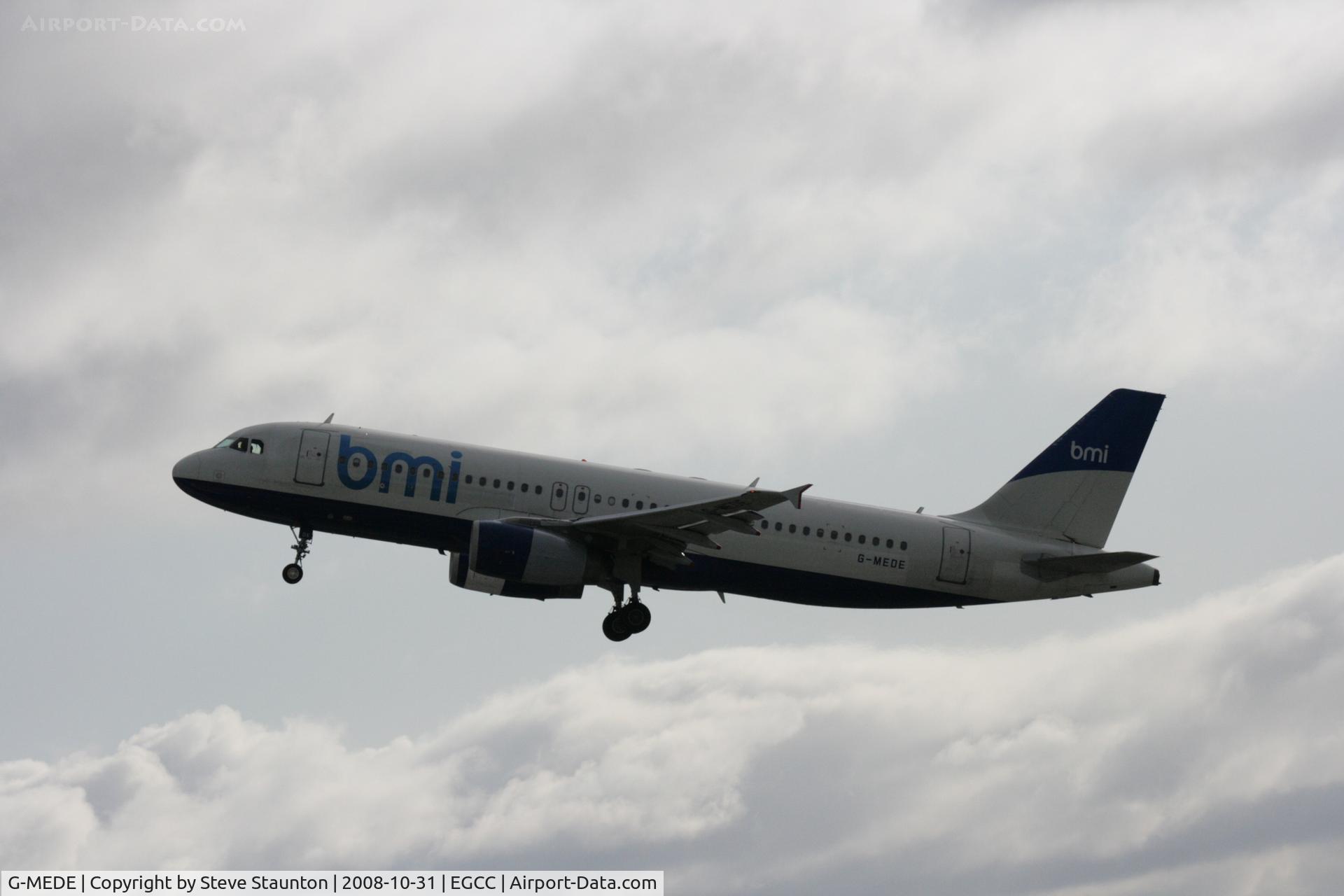 G-MEDE, 2000 Airbus A320-232 C/N 1194, Taken at Manchester Airport, October 2008