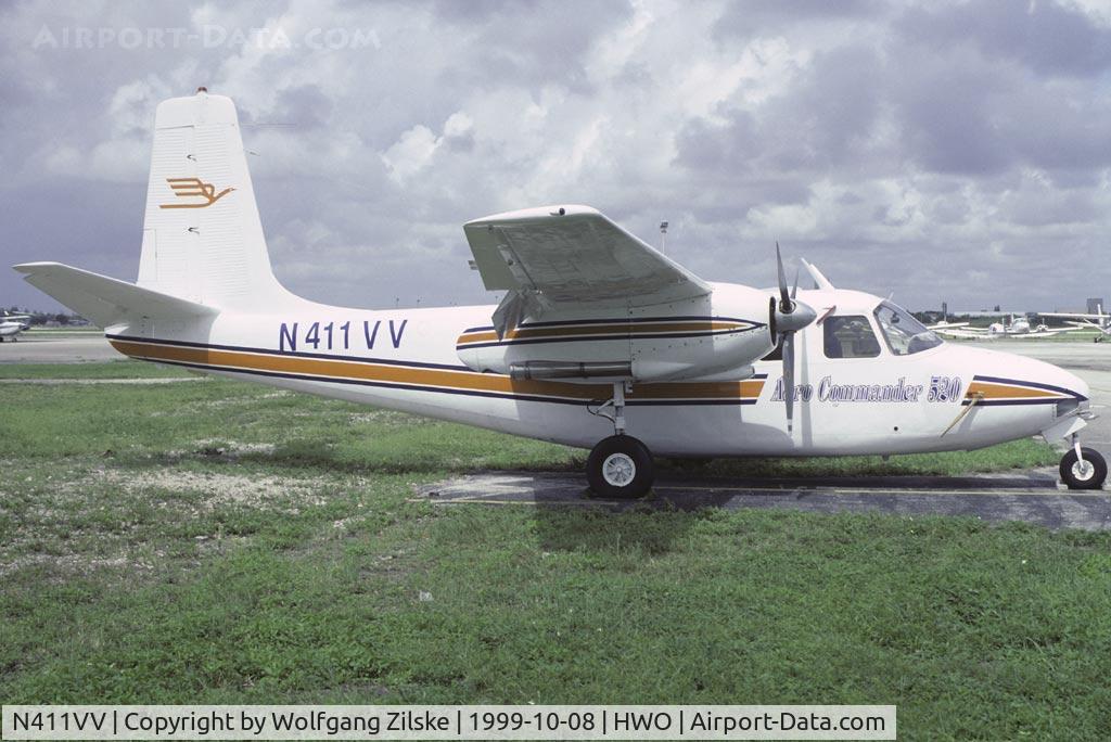 N411VV, 1952 Aero Commander 520 C/N 520-39, visitor