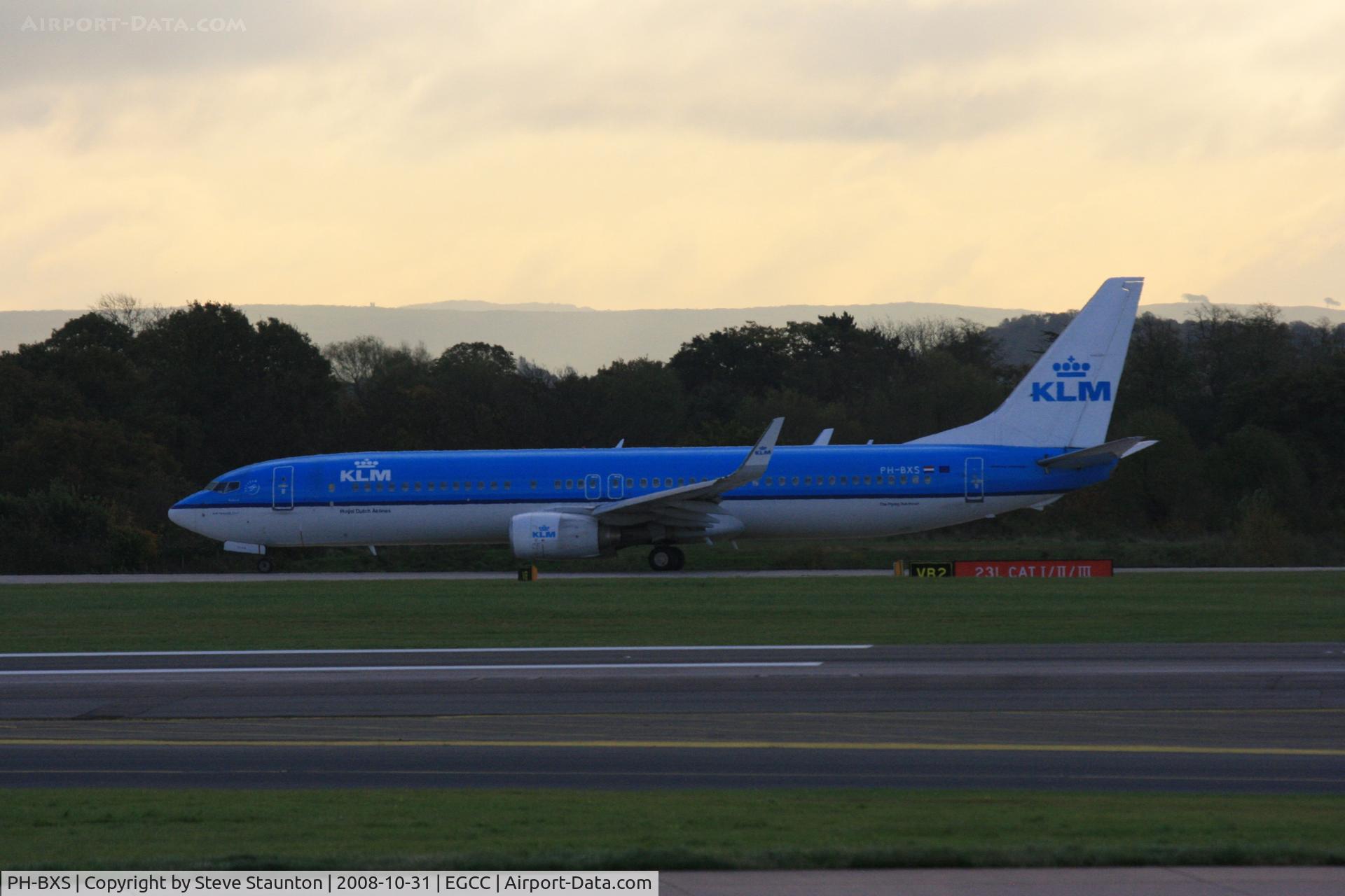 PH-BXS, 2001 Boeing 737-9K2 C/N 29602, Taken at Manchester Airport, October 2008