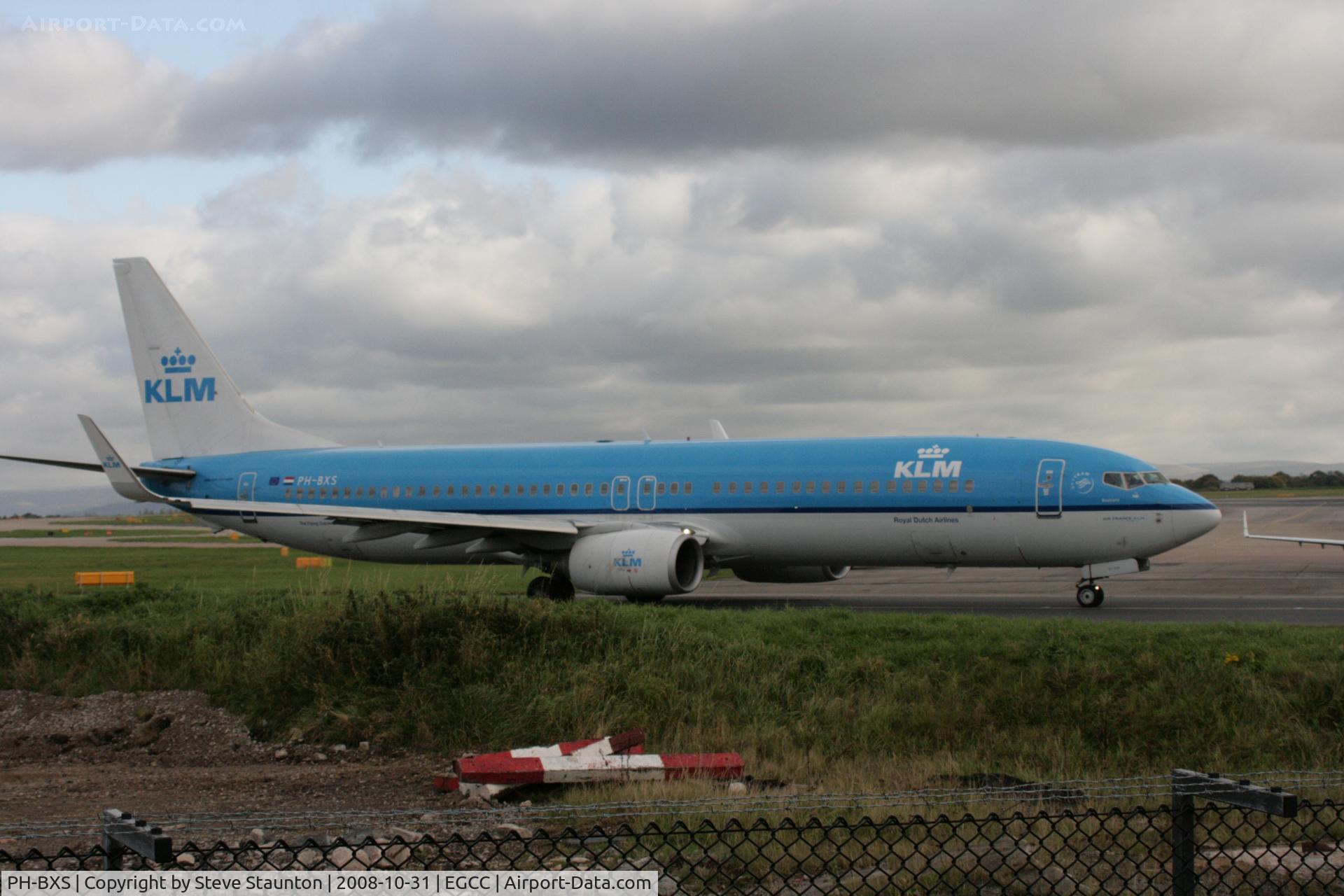 PH-BXS, 2001 Boeing 737-9K2 C/N 29602, Taken at Manchester Airport, October 2008