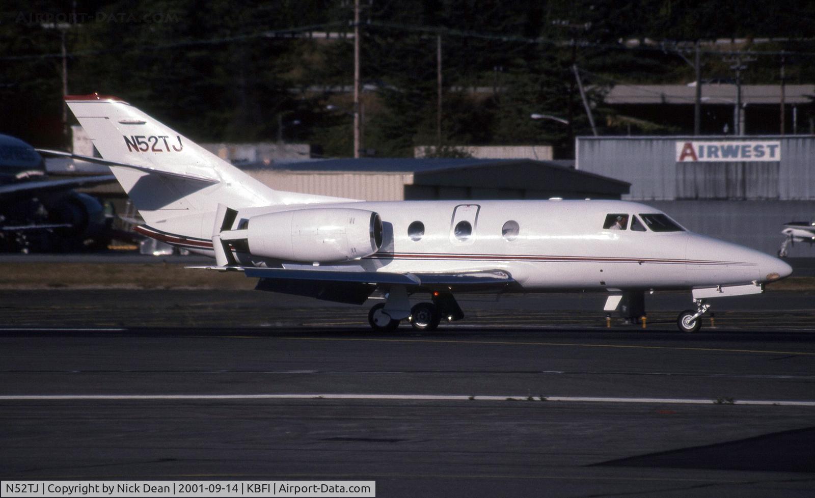 N52TJ, 1973 Dassault Falcon 10 C/N 3, KBFI