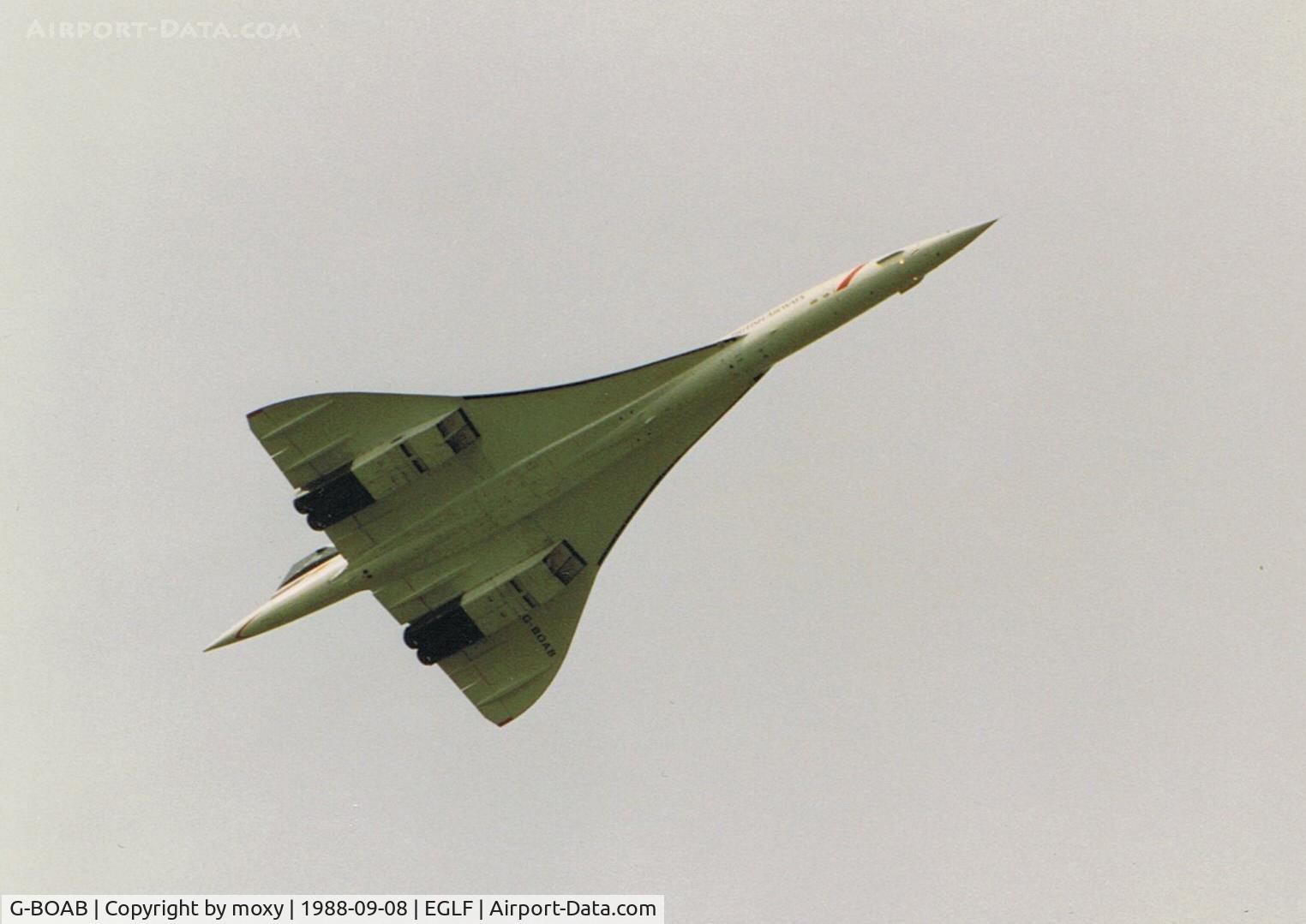 G-BOAB, 1976 Aerospatiale-BAC Concorde 1-102 C/N 100-008, CONCORDE