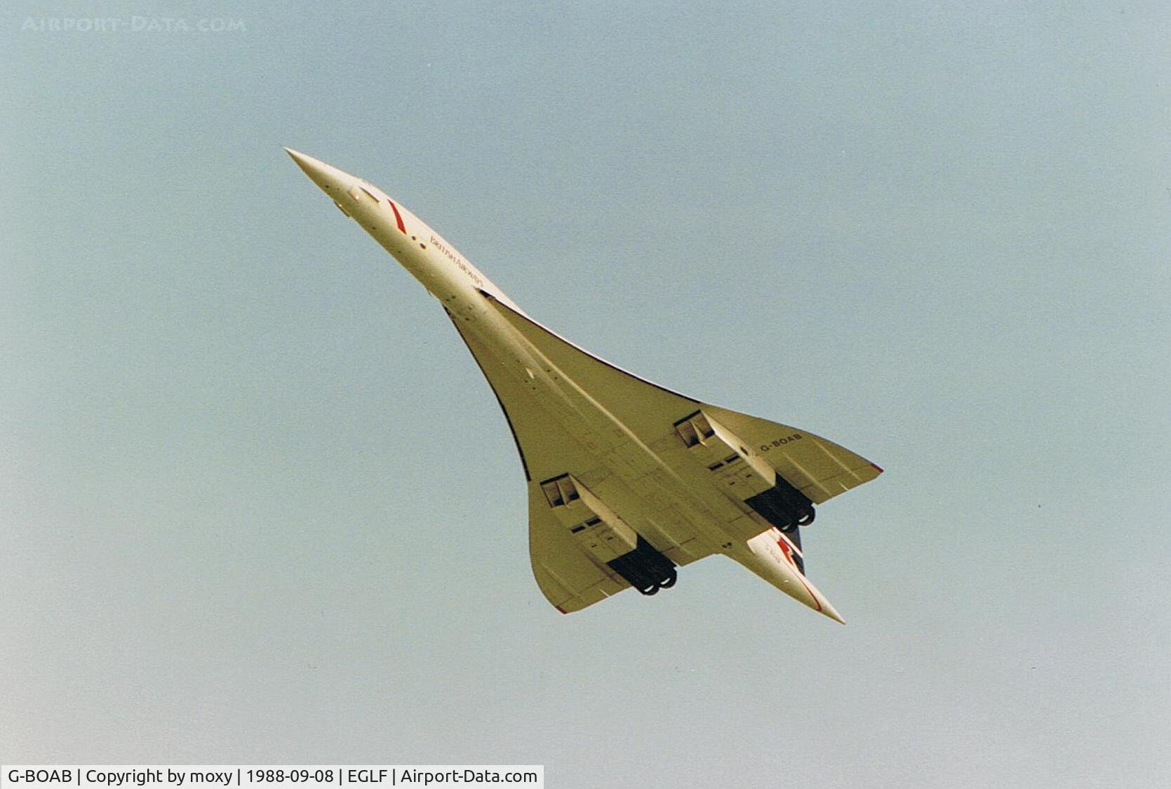 G-BOAB, 1976 Aerospatiale-BAC Concorde 1-102 C/N 100-008, CONCORDE