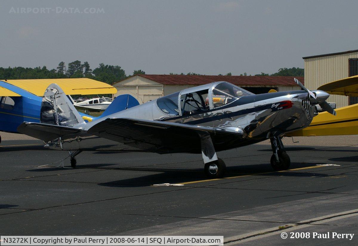 N3272K, 1946 Universal Globe GC-1B Swift C/N 1265, Striking on the ramp