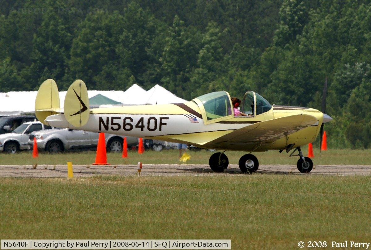 N5640F, 1967 Alon A2 Aircoupe C/N A-240, Such a storied history for that airframe type