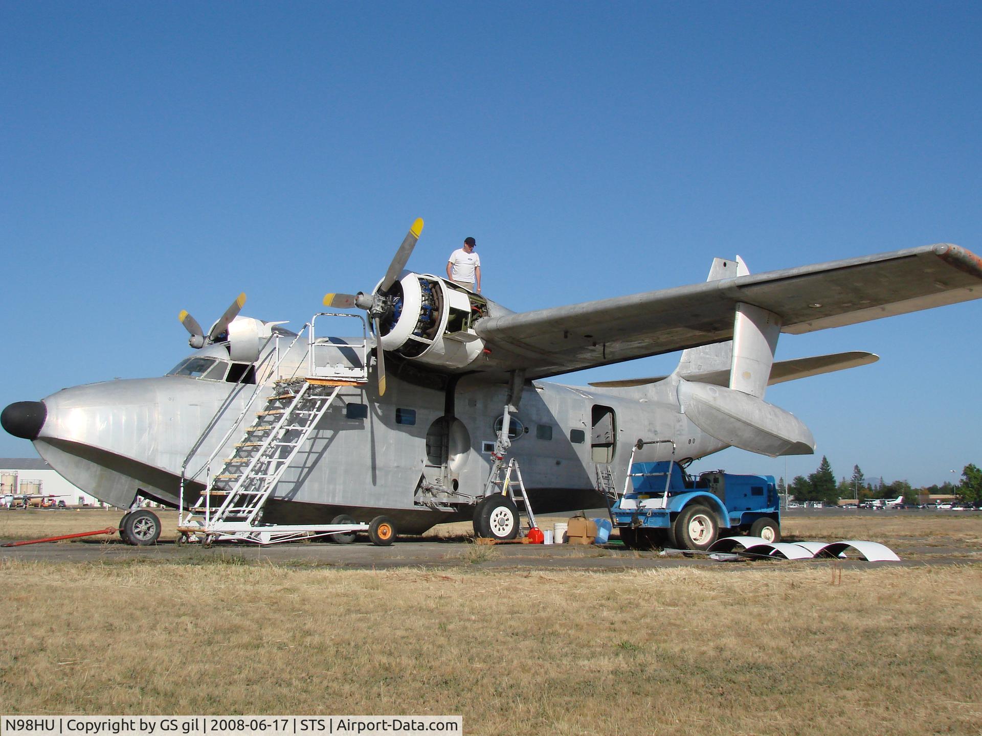 N98HU, 1949 Grumman HU-16A Albatross C/N G-33, HU-16A USAF 49-075, N98HU