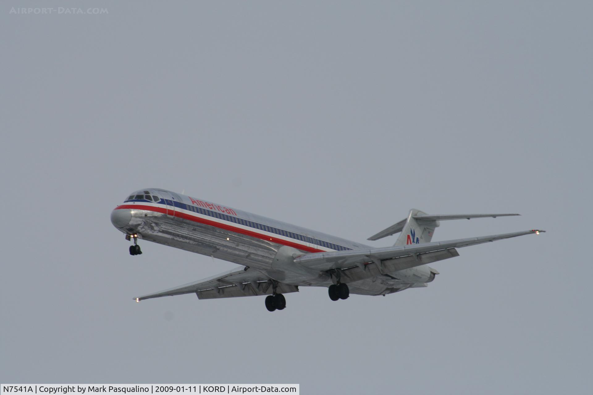 N7541A, 1990 McDonnell Douglas MD-82 (DC-9-82) C/N 49995, MD-82