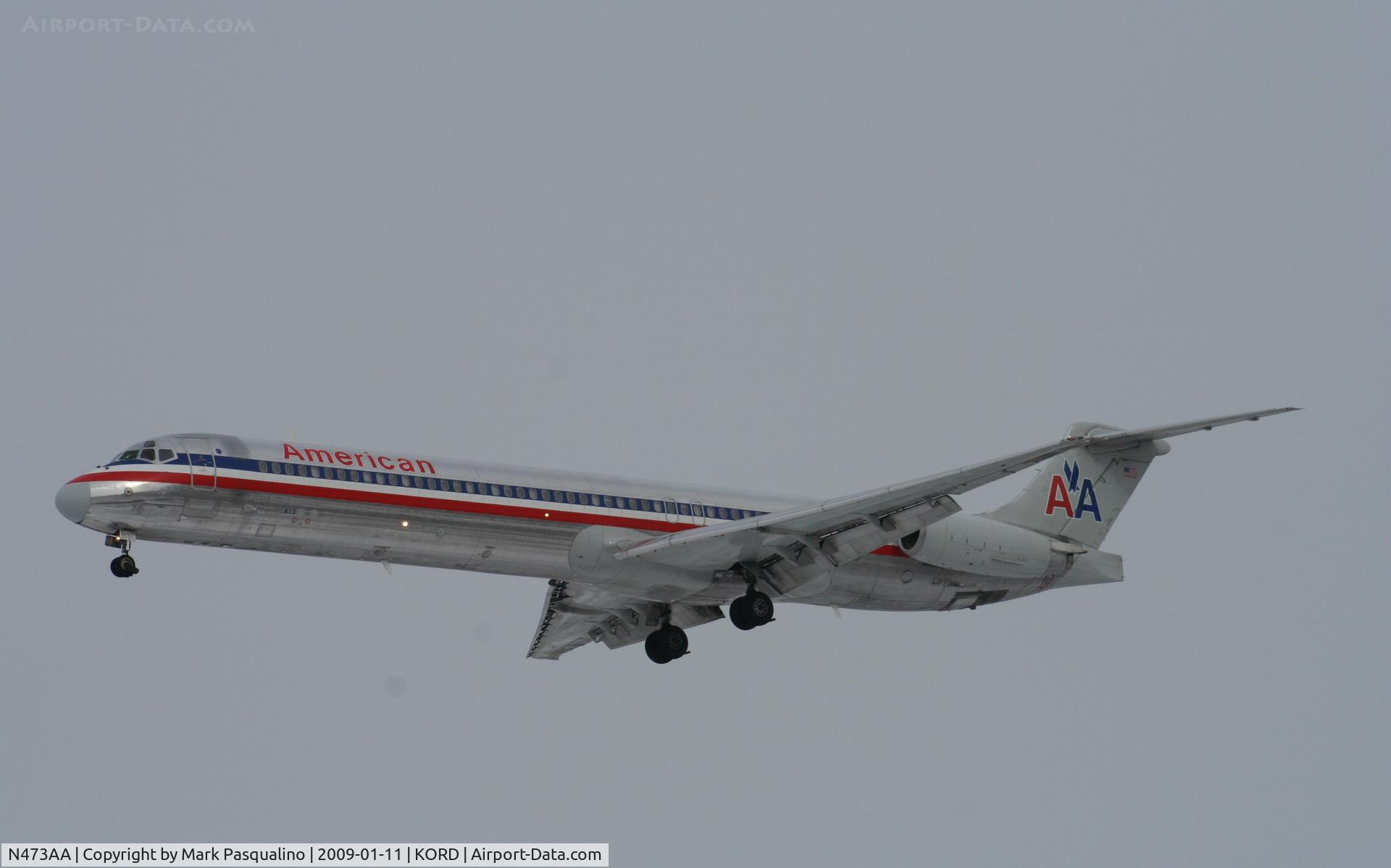 N473AA, 1988 McDonnell Douglas MD-82 (DC-9-82) C/N 49648, MD-82