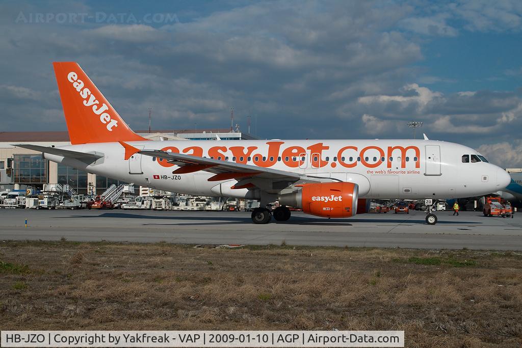HB-JZO, 2005 Airbus A319-111 C/N 2398, Easyjet Airbus A319