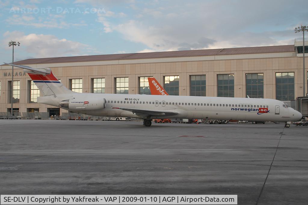 SE-DLV, 1992 McDonnell Douglas MD-83 (DC-9-83) C/N 49965, Norvegian MD80