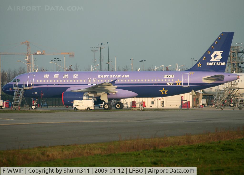 F-WWIP, 2008 Airbus A320-214 C/N 3706, C/n 3706 - To B-6557