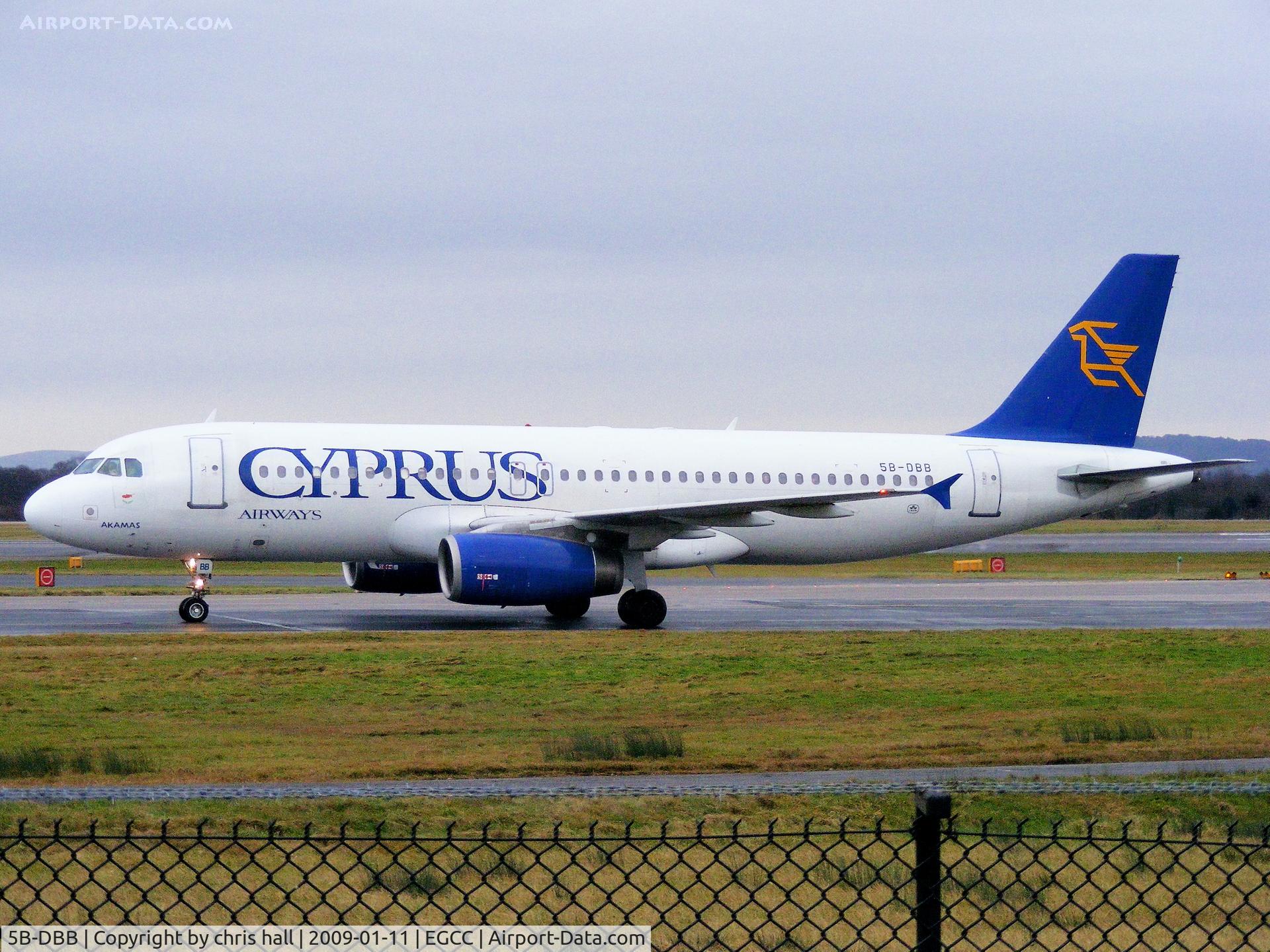 5B-DBB, 1991 Airbus A320-231 C/N 256, Cyprus Airways