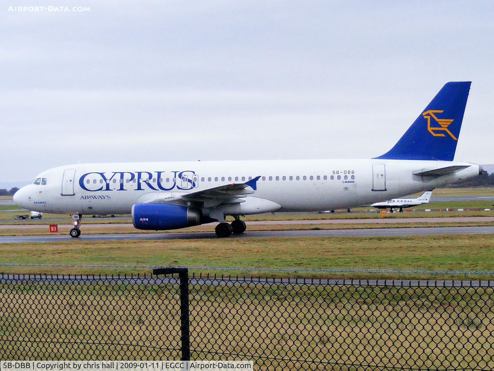 5B-DBB, 1991 Airbus A320-231 C/N 256, Cyprus Airways