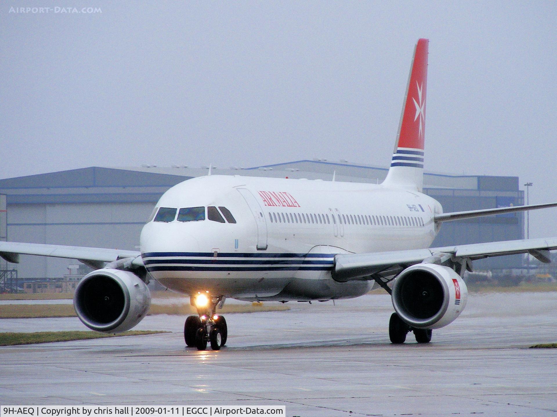 9H-AEQ, 2007 Airbus A320-214 C/N 3068, Air Malta