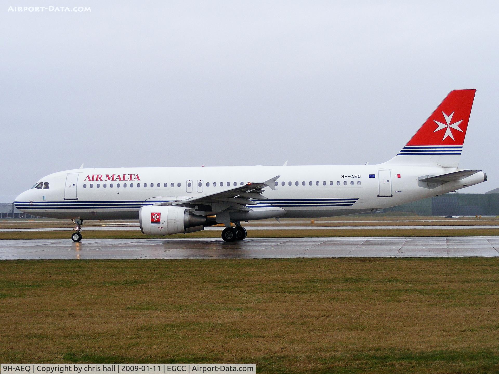 9H-AEQ, 2007 Airbus A320-214 C/N 3068, Air Malta