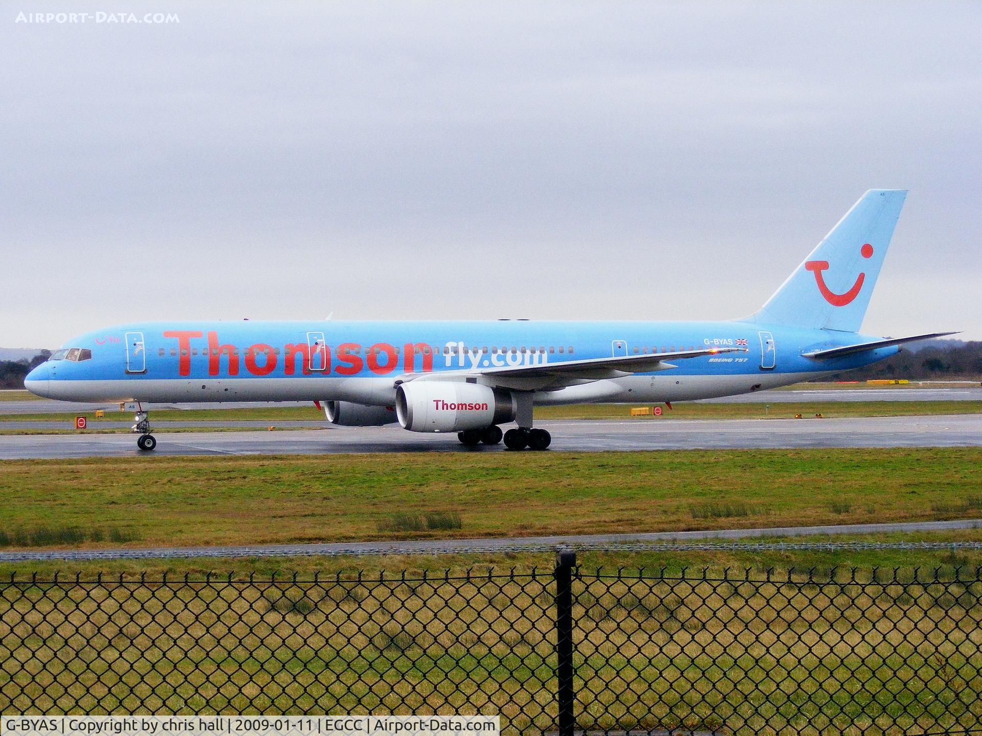 G-BYAS, 1994 Boeing 757-204 C/N 27238, Thomson