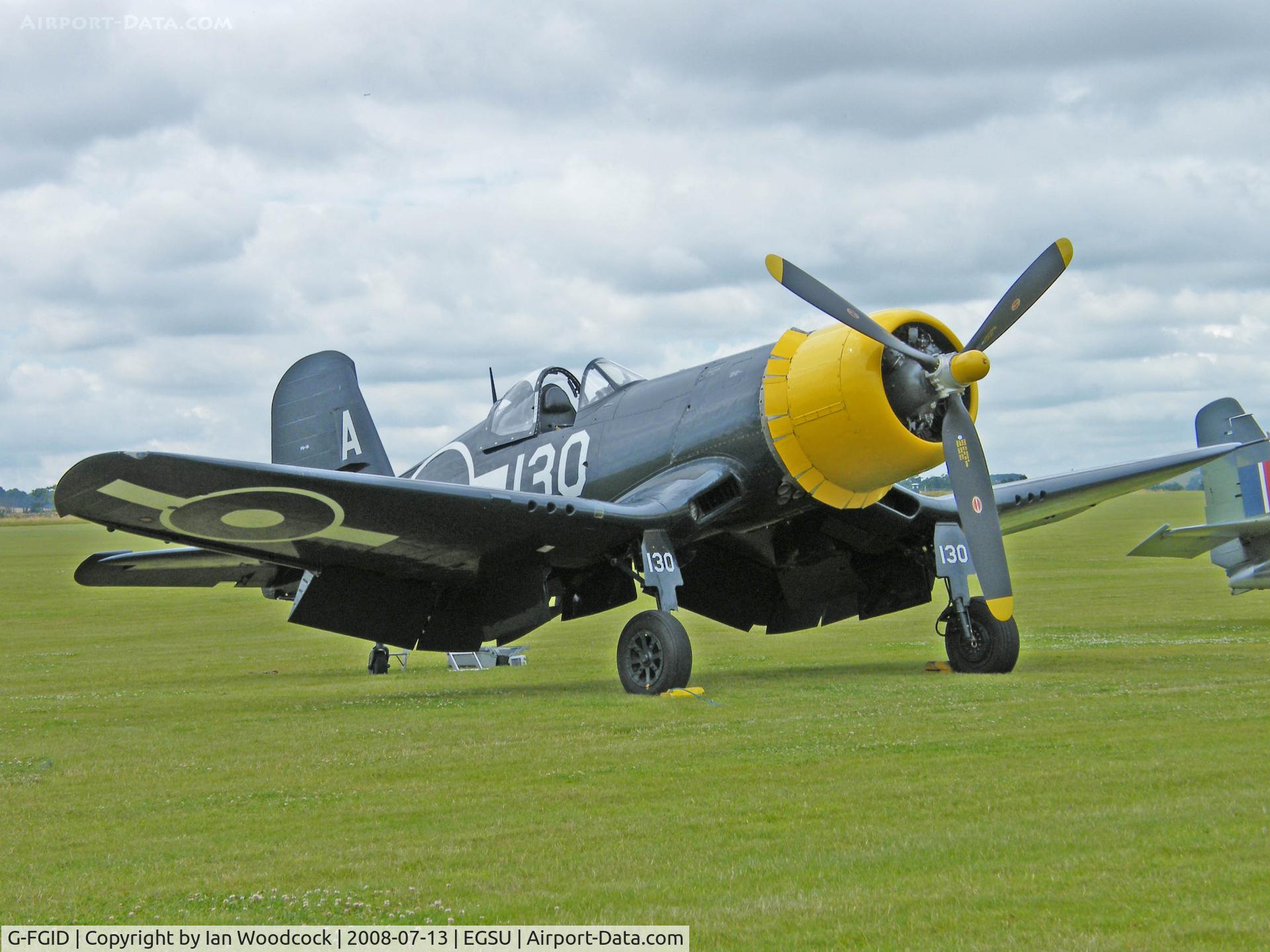 G-FGID, 1945 Goodyear FG-1D Corsair C/N 3111, FG-1D Corsair/Duxford Flying Legends show