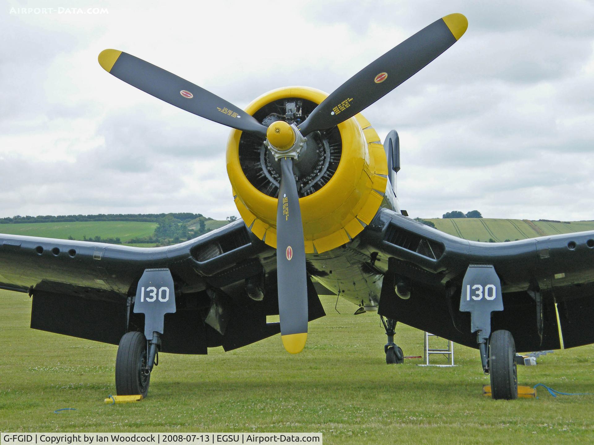 G-FGID, 1945 Goodyear FG-1D Corsair C/N 3111, FG-1D Corsair/Duxford Flying Legends show