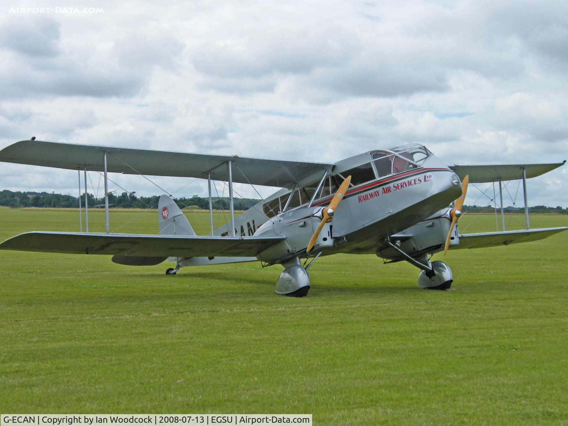 G-ECAN, 1943 De Havilland Australia DH-84 Dragon 3 C/N DHA2048, de Havilland DH-84A Dragon/Duxford Flying Legends show