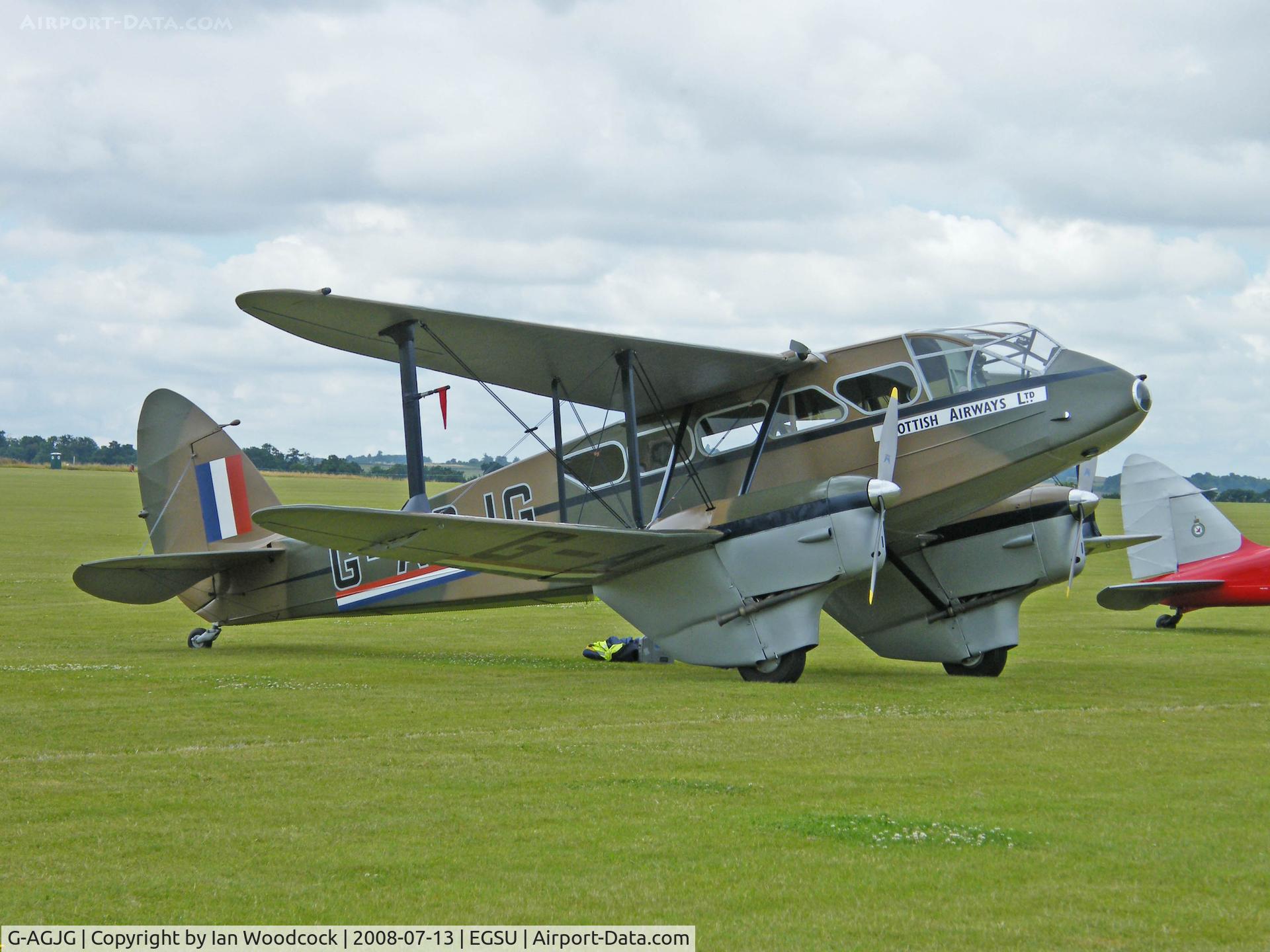 G-AGJG, 1941 De Havilland DH-89A Dominie/Dragon Rapide C/N 6517, de Havilland DH-89A/Duxford Flying Legends show