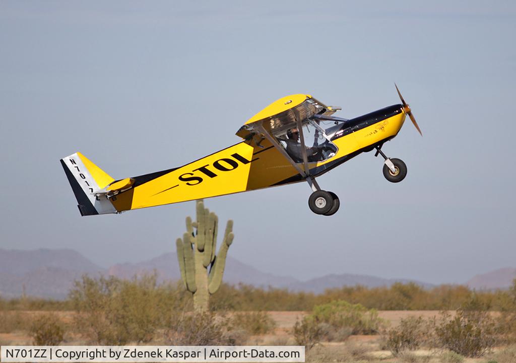 N701ZZ, 2008 Zenair STOL CH 701 C/N 7-4676, Coolidge