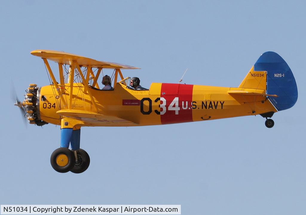 N51034, 1941 Boeing IB75A C/N 75-1048, Casa Grande