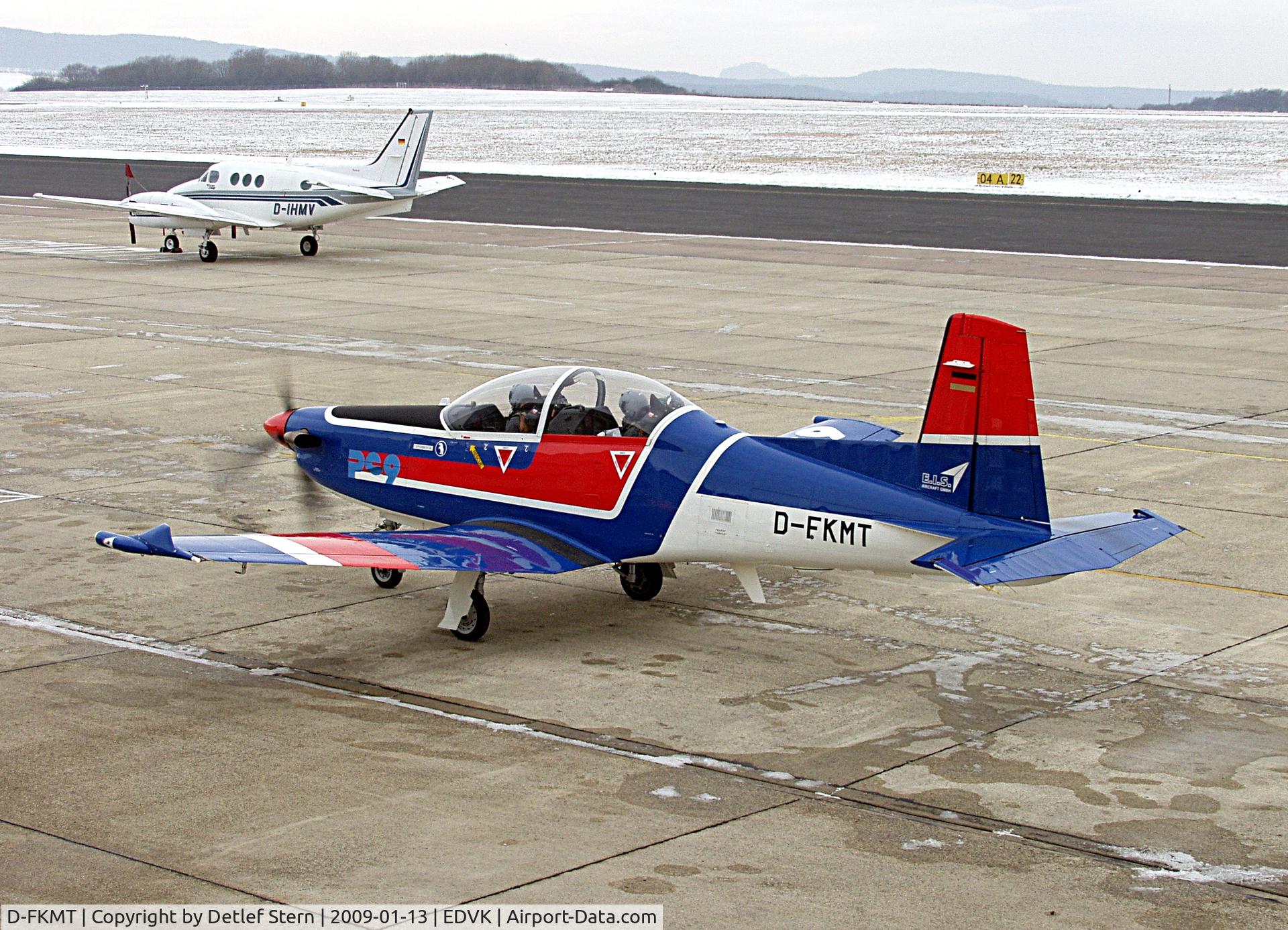 D-FKMT, Pilatus PC-9B C/N 176, target demontration aircraft
