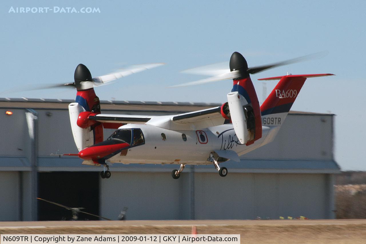 N609TR, 2003 Bell 609 C/N 60001, Bell/Agusta 609 civilian tiltrotor prototype, Ship 1, at Arlington Municipal