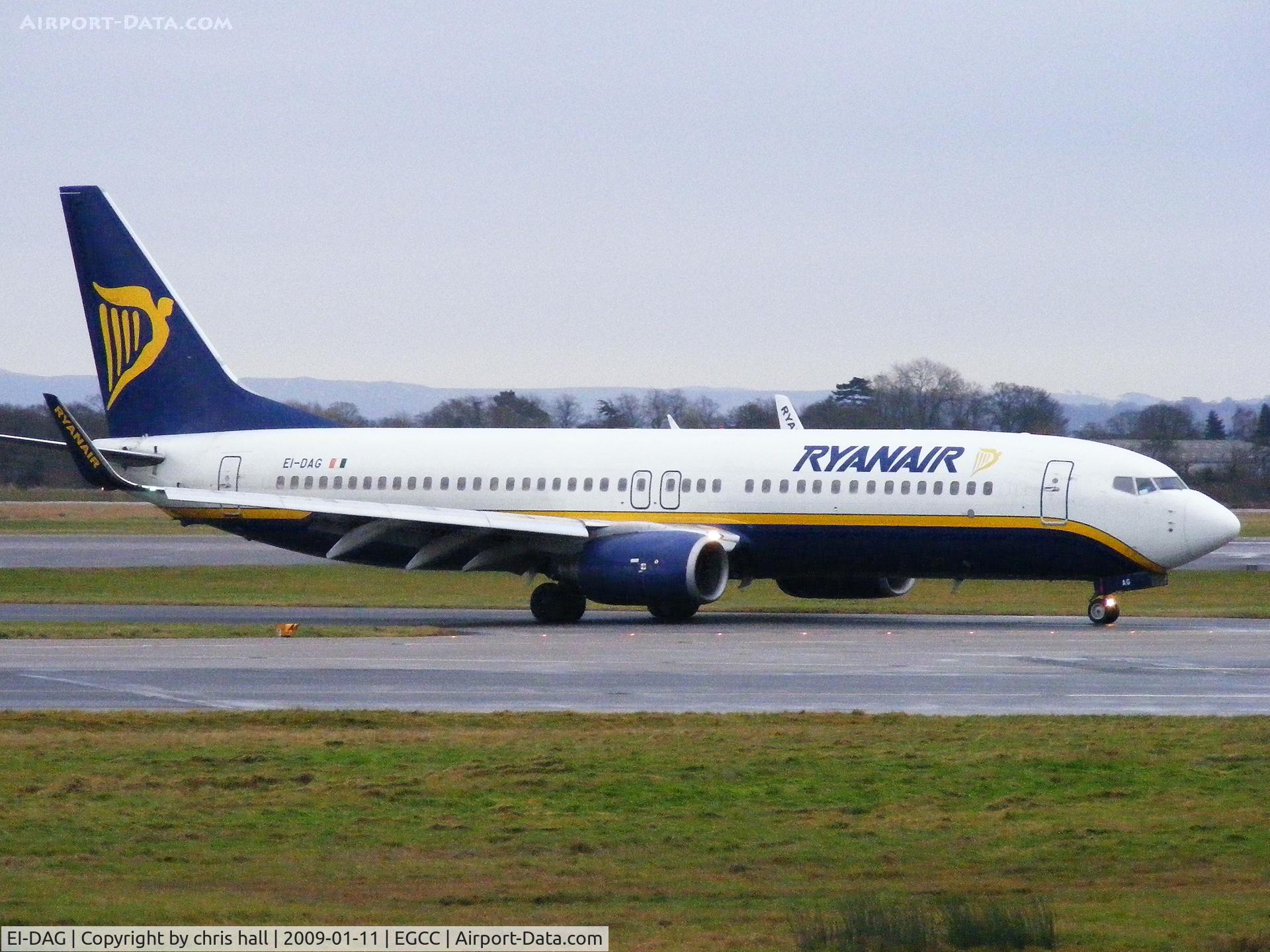 EI-DAG, 2002 Boeing 737-8AS C/N 29940, Ryanair