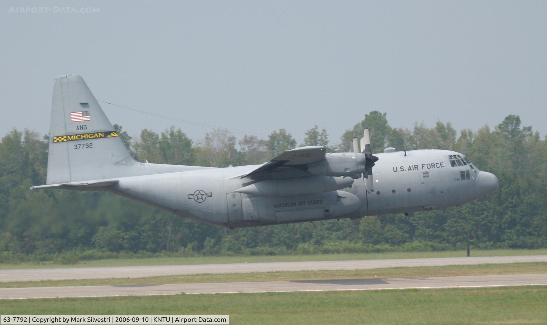 63-7792, 1963 Lockheed C-130E-LM Hercules C/N 382-3860, Oceana NAS 2006