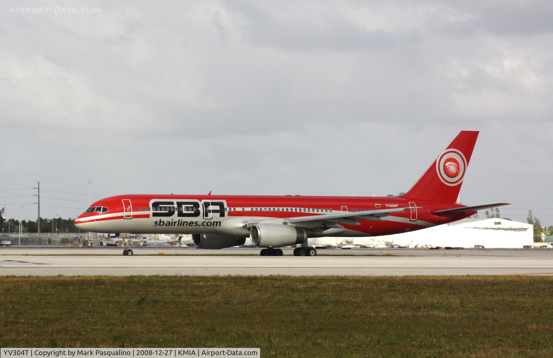YV304T, Boeing 757-21B C/N 24714, Boeing 757-200