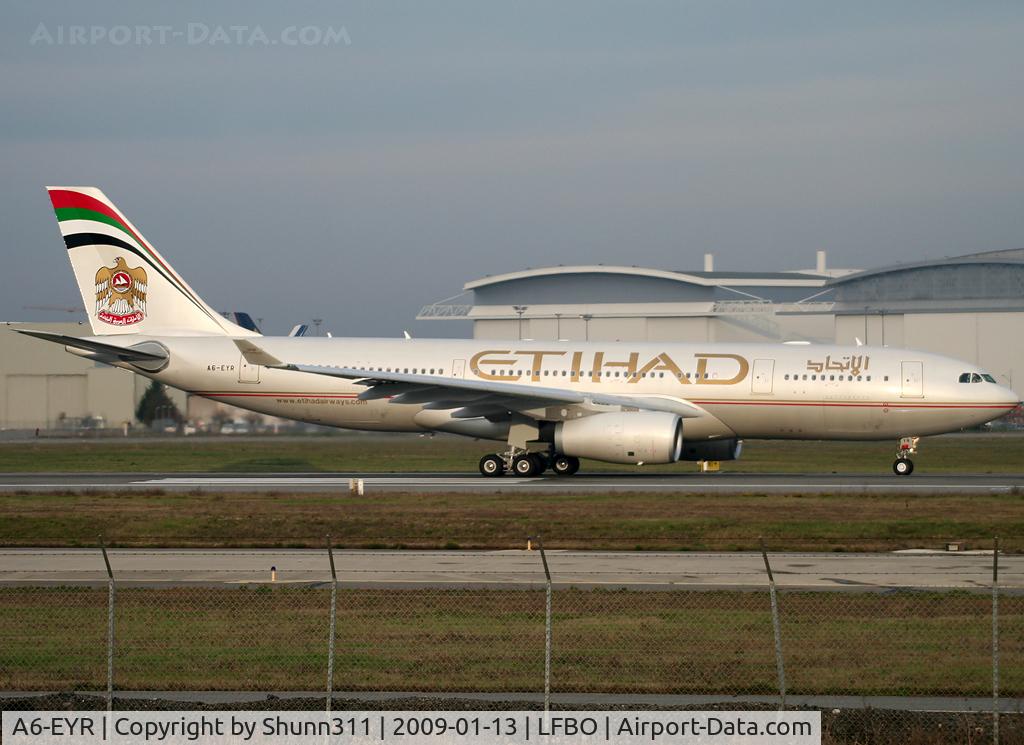 A6-EYR, 2008 Airbus A330-243 C/N 975, Ready for delivery day rwy 32R