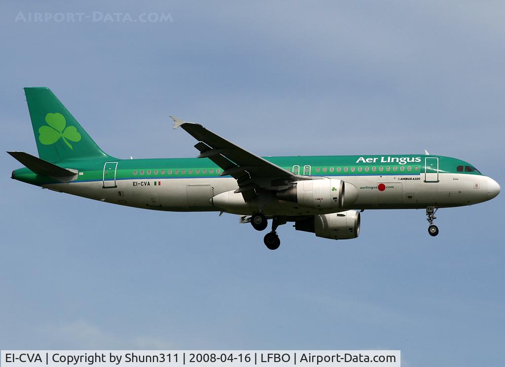 EI-CVA, 2000 Airbus A320-214 C/N 1242, Landing rwy 14R