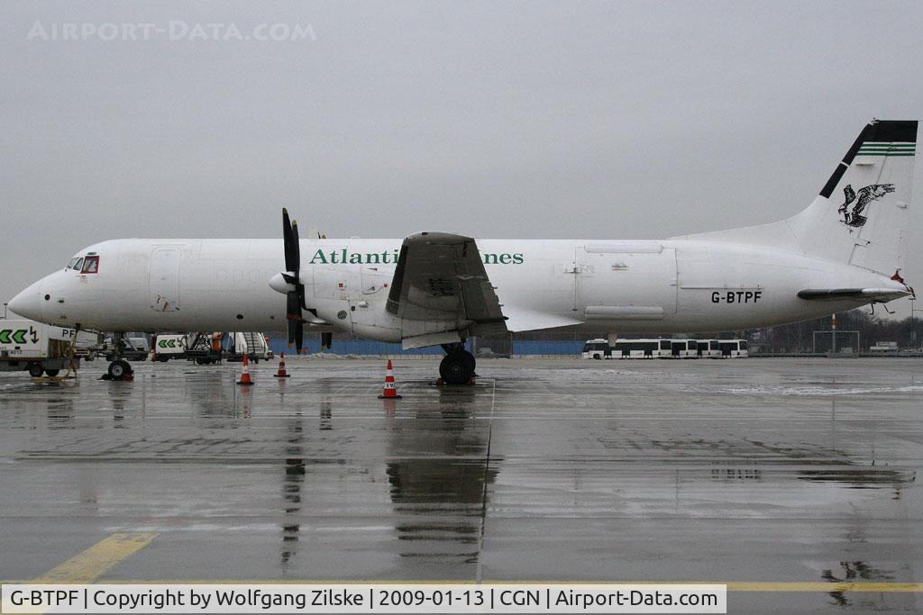 G-BTPF, 1989 British Aerospace ATP(F) C/N 2013, visitor